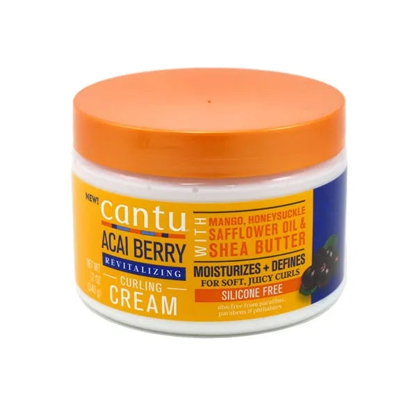 Cantu Acai Berry Revitalizing Curling Cream 12oz