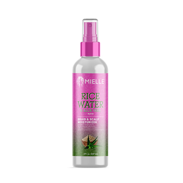 Mielle Rice Water & Aloe Vera Braid & Scalp Moisturizer 8oz