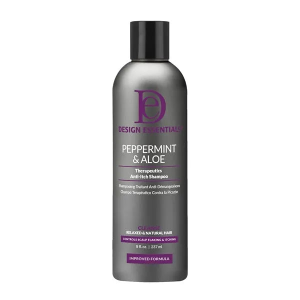 Design Essentials Peppermint & Aloe Anti-Itch Shampoo 8oz