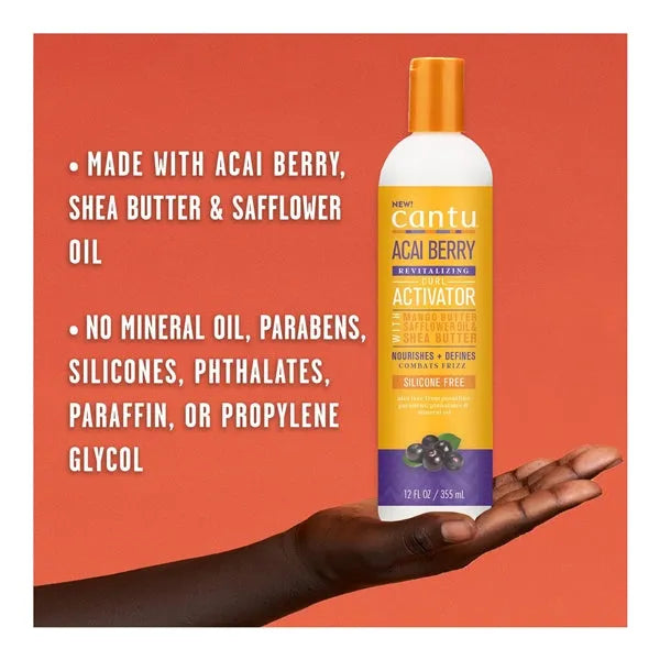 Cantu Acai Berry Revitalizing Curl Activator 12oz