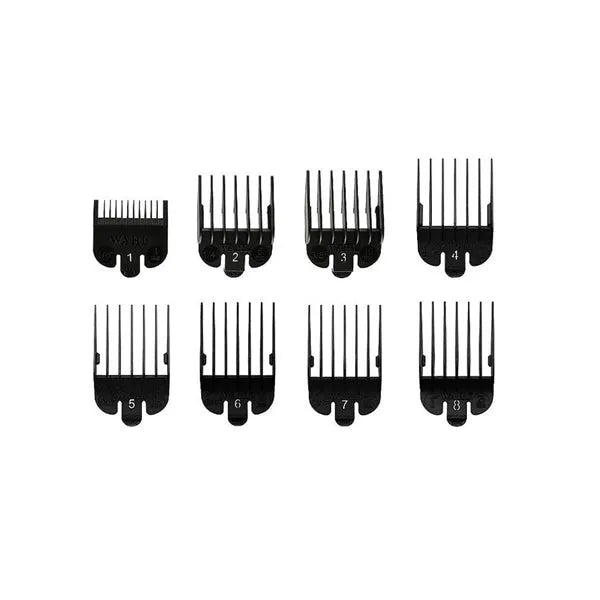 WAHL Blistered 8 Pack Clipper Cutting Guide - #3170-500 - Beauty Depot Direct