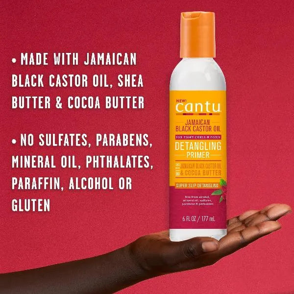 Cantu Jamaican Black Castor Oil Detangling Primer 6oz