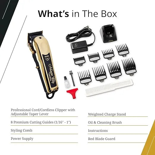 WAHL Professional 5 Star Gold Cordless Magic Clipper - #8148-700