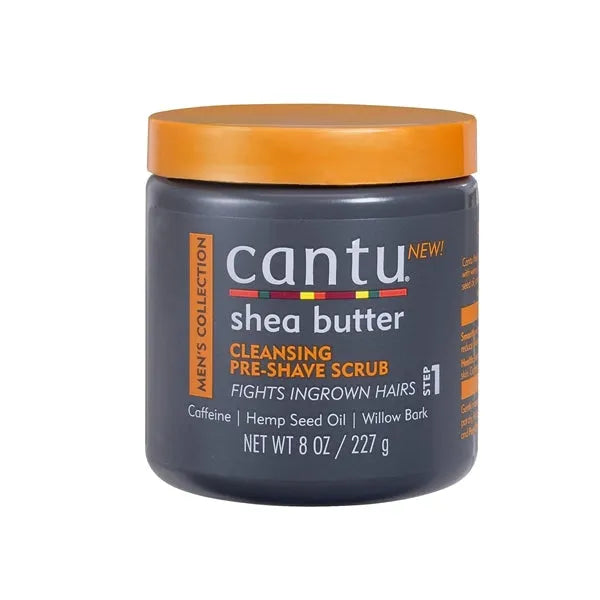 Cantu Men's Cleaning Pre Shave Scrub 8oz