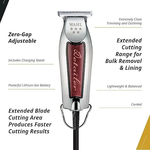 WAHL Professional 5 Star Burgundy Detailer - #8081 - Beauty Depot Direct