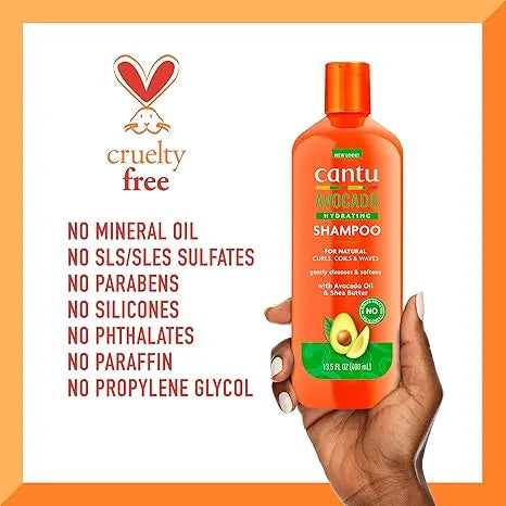 Cantu Avocado Hydrating Shampoo 13.5oz