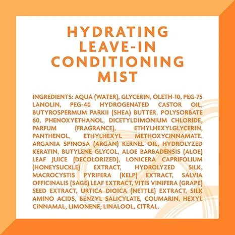 Cantu Shea Butter Hydrating Leave-In Conditioning Mist 8oz