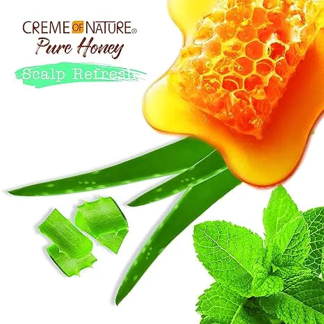 Creme of Nature Pure Honey Scalp Refresh Invigorating Leave-In 8oz