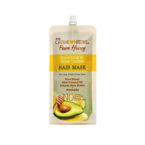 Creme of Nature Pure Honey Smoothing & Frizz Control Hair Mask with Avocado 3.8oz