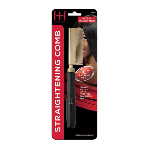 Thermal Straightening Comb Medium Teeth Straight #5502