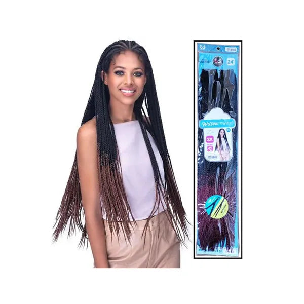 Bobbi Boss Synthetic Crochet Braids Willow Twist 24"