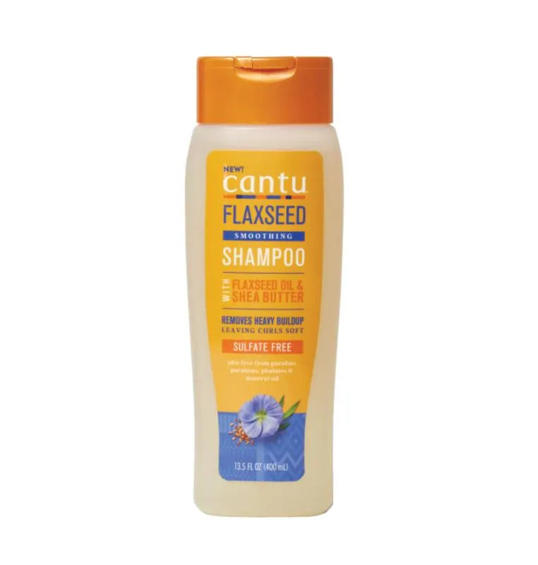 Cantu Flaxseed Smoothing Shampoo 13.5oz - Beauty Depot Direct