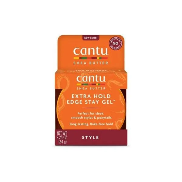 Cantu Shea Butter Extra Hold Edge Stay Gel 2.25oz - Beauty Depot Direct