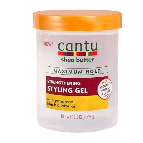 Cantu Shea Butter Strengthening Styling Gel - Maximum Hold 18.5oz