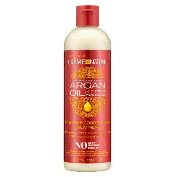 Creme of Nature Argan Oil Intensive Conditioning Treatment 12oz - Beauty Depot Direct