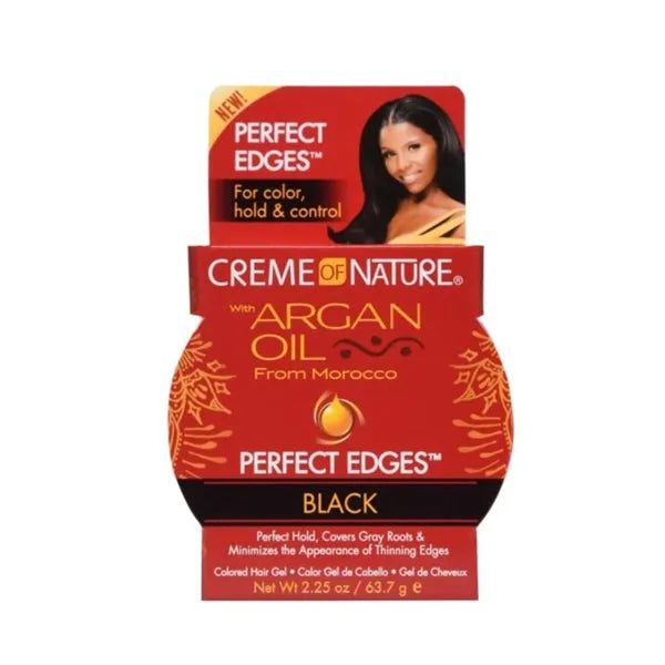 Creme of Nature Argan Oil Perfect Edges 2.25oz - Black