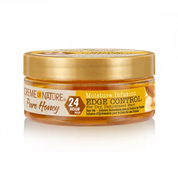 Creme of Nature Pure Honey Moisture Infusion Edge Control 2.25oz - Beauty Depot Direct