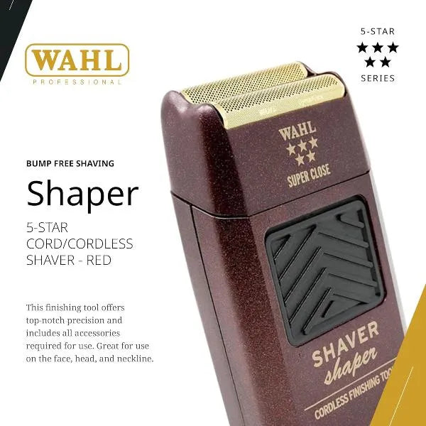 WAHL Professional 5 Star Cordless Shaver - #8061-100 - Beauty Depot Direct