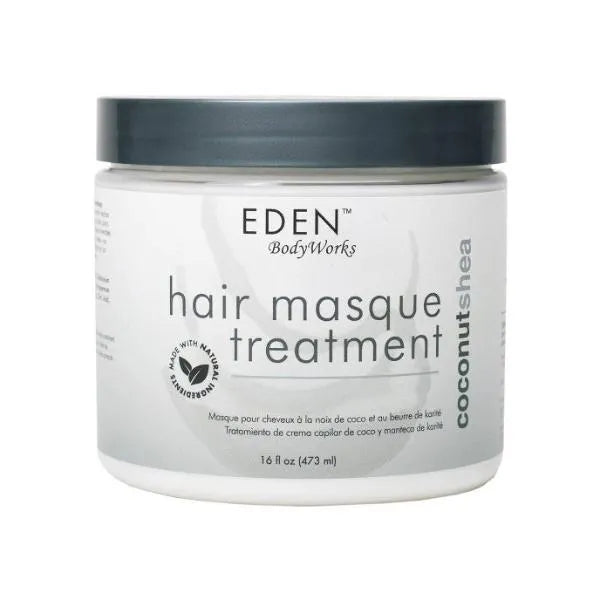 Eden Body Works - Coconut Shea Hair Masque Treatment 16oz - Beauty Depot Direct