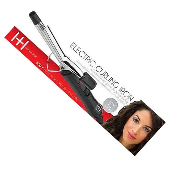 Hot&Hotter Electric Silver Curling Iron (6 Sizes)