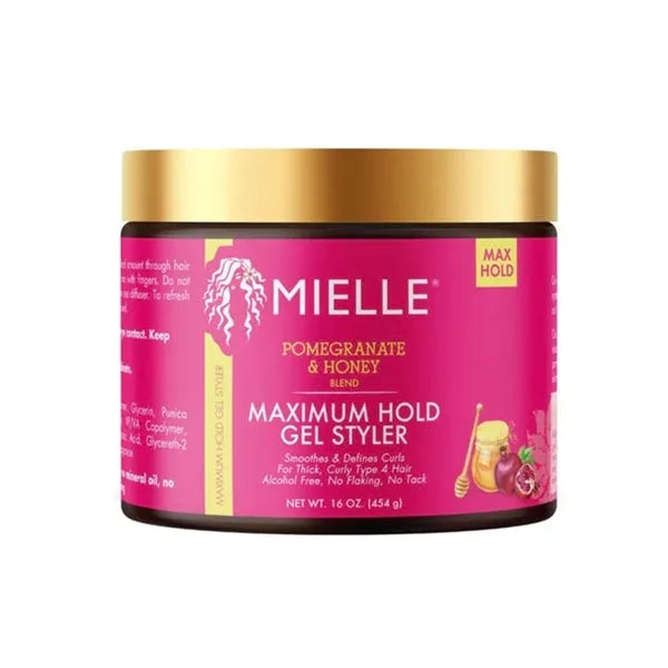 Mielle Pomegranate & Honey Maximum Hold Gel Styler 16oz