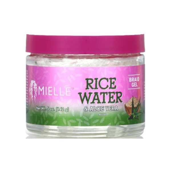 Mielle Rice Water & Aloe Braid Gel 5oz